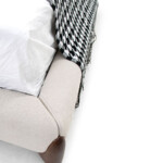 King Size Velvet Bed Modern Minimalist Queen Bed