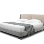 Double Fabric Bed Italian Style Light Luxury Soft Bed