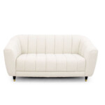 2024 New Fabric Sofa 321 White Living Room Furniture