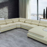 Natural Genuine Leather U Shaped Sectional Sofa Furniture for Home Hot Selling