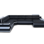 Natural Genuine Leather U Shaped Sectional Sofa Furniture for Home Hot Selling